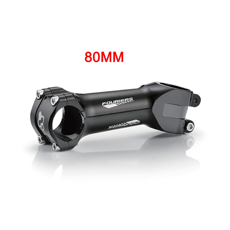 Алюминиевый CNC MTB XC Стержень 31,8 мм x 28,6 мм 1 1/" Стандартный 17 градусов крепление велосипедный велосипед Velo стебли 40 мм - Цвет: 80mm
