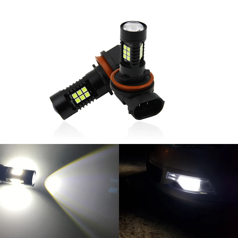 2X Błąd Canbus Darmowa H8 H11 Projektor Led Przednia Wymiana Żarówki Do Lamp Przeciwmgielnych Dla Citroen C2 C4 C4L C5 Triumph|Signal Lamp| - Aliexpress