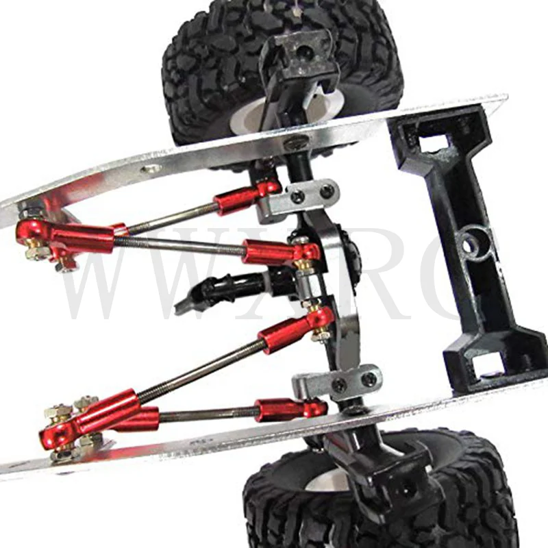 RC Stoßdämpfer Zubehör Aus Alu – Für WPL B4 24 1/16 Auto – Reduziert Stöße & Verbessert Fahrverhalten