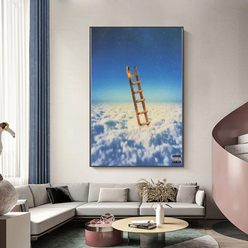 Jackboys Travis Scott Più Alto Nella Stanza 2019 Rap Music Album Pittura Poster Stampa Canvas Wall Picture For Home Room Decor