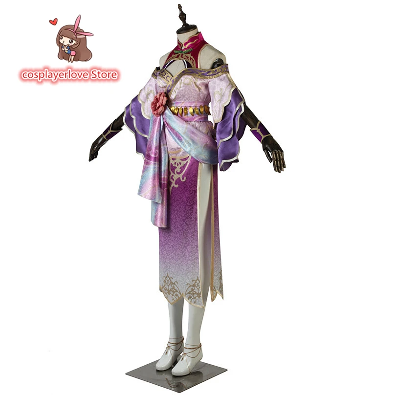 Dynasty Warriors 9 Diaochan Косплей морской костюм на Хэллоуин и Рождество Костюм