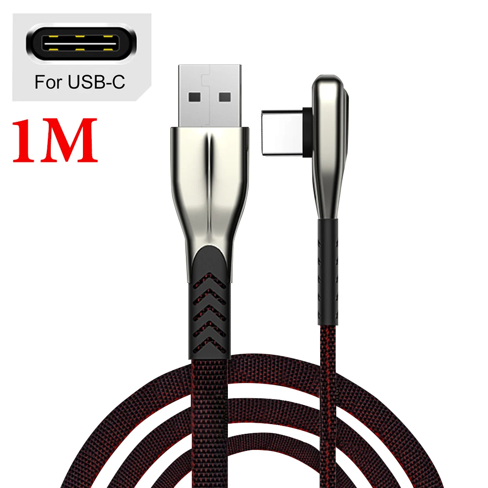 USB кабель для iPhone 11 Pro Max для iSO Быстрая зарядка зарядное устройство для type C для Micro USB кабель для мобильного телефона для samsung провод шнур - Цвет: For Type C Black