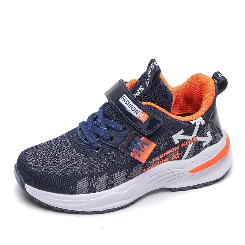

BOY'S Mesh Shoes Punched Sheet Surface Spring And Autumn 5 CHILDREN'S Shoes 8 Young STUDENT'S Autumn Shoes 10 Boy Athletic Shoes