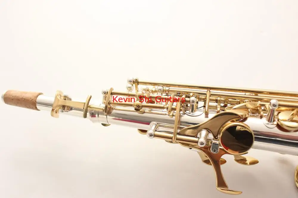Yanagisa S-9930 сопрано Bb прямой саксофон YANAGISA серебряный сплав Саксофон сопрано саксофон перламутровые ключи сопрано саксофон мешки