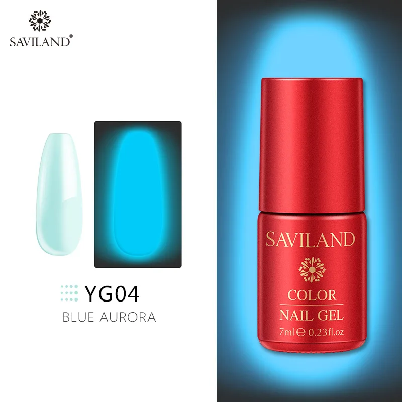 SAVILAND светится в темноте Гель-лак для ногтей флуоресцентный летний УФ светящийся Гель-лак 10 мл Праймер Полупостоянный для дизайна ногтей - Цвет: YG04