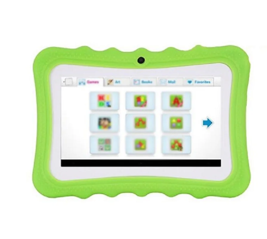 7 Inch Children's Tablet Android Dual Camera Wifi Educational Game Gift Children Music Gift Student pc learning machine