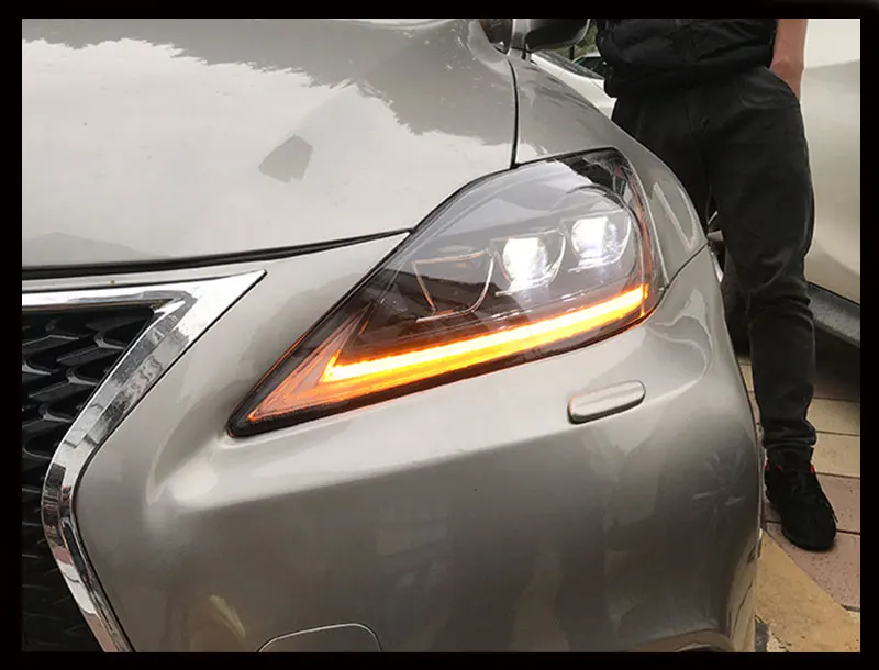 Автомобильный Стайлинг 2006-2012 для LEXUS IS250 фары IS250 светодиодный фонарь с динамическим поворотом