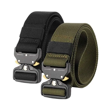 

Unisex Belt Nylon Belt 2Er, Fast Release Style Nylon Belt with Metal Buckle