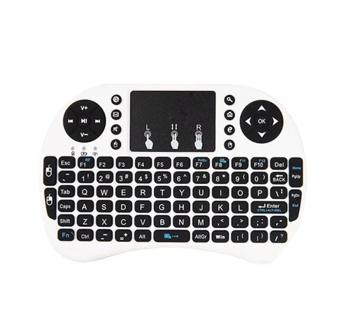 2,4 ГГц Беспроводная i8/i10 Сенсорная панель мини клавиатура Fly Air mouse для Android tv PS3/4 Hi 888