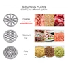 BioloMix Heavy Duty 3000W Max Powerful Electric Meat Grinder Home Sausage Stuffer Meat Mincer Food Processor 4