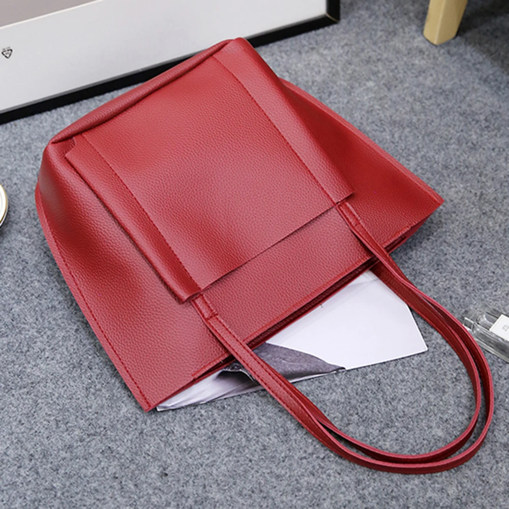 Bolsos mujer de marca famosa 4 шт./компл. женская сумка через плечо из искусственной кожи ручная сумка визитница сумка для женщин