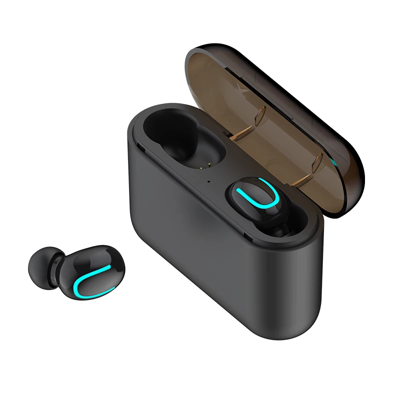 TWS Bluetooth Earphones Wireless Handsfree Headphone with Micphone Sports Earbuds Gaming Headset 1500mAh Powerbank Charging Box