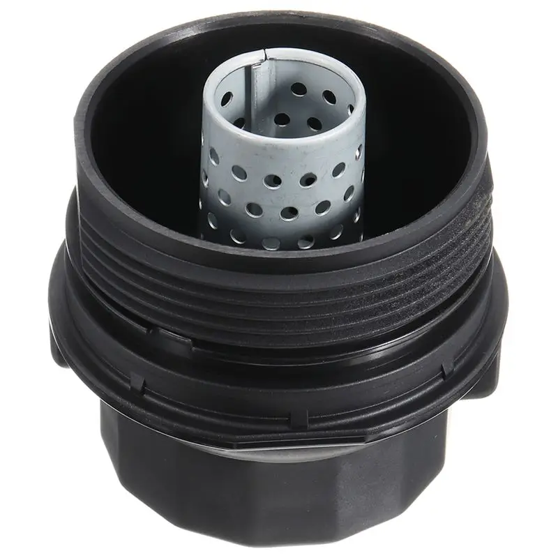 Car Oil Filter Cap Housing Cap New Universal For Toyota For Lexus Black
