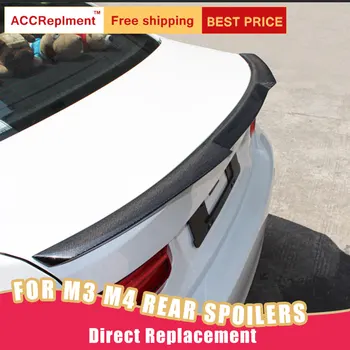 

Rear Spoilers Assembly For BMW M3 F80 M4 F82 2014-IN Tail Wind Real Carbon Fiber Trunk Spoiler Lip