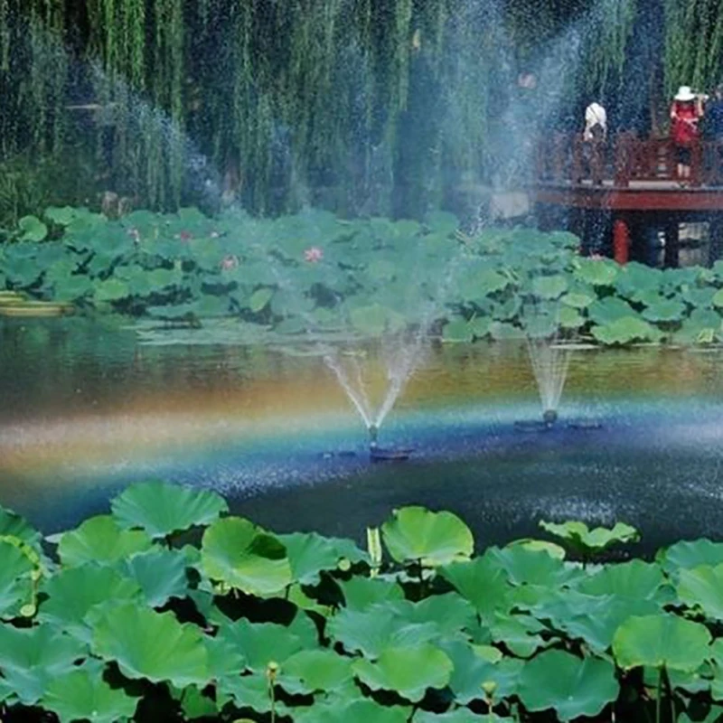 

Solar Fountain Water Pump Waterfalls Power Outdoor Garden Pond Rockery Landscape Decoration For Bird Bath Garden Decor