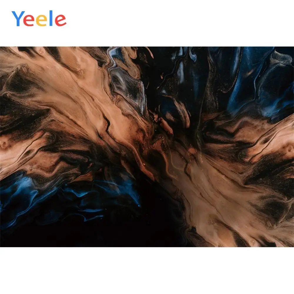 Yeele произведение искусства полосой жидкости шаблон фотографии пейзажные картины