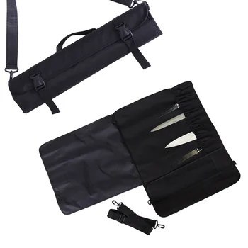 

1 Pc Chef Knife Case Portable Multifunction Knife Roll Bag Tableware Storage Bag for Restaurant Kitchen Home