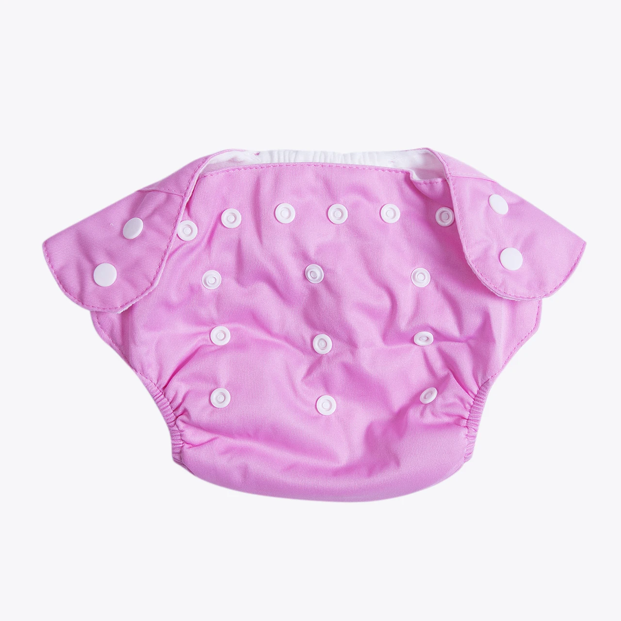 Регулируемые Многоразовые детские подгузники для маленьких мальчиков и девочек, тканевые подгузники, мягкие чехлы, моющиеся подгузники, Прямая поставка - Цвет: Розовый