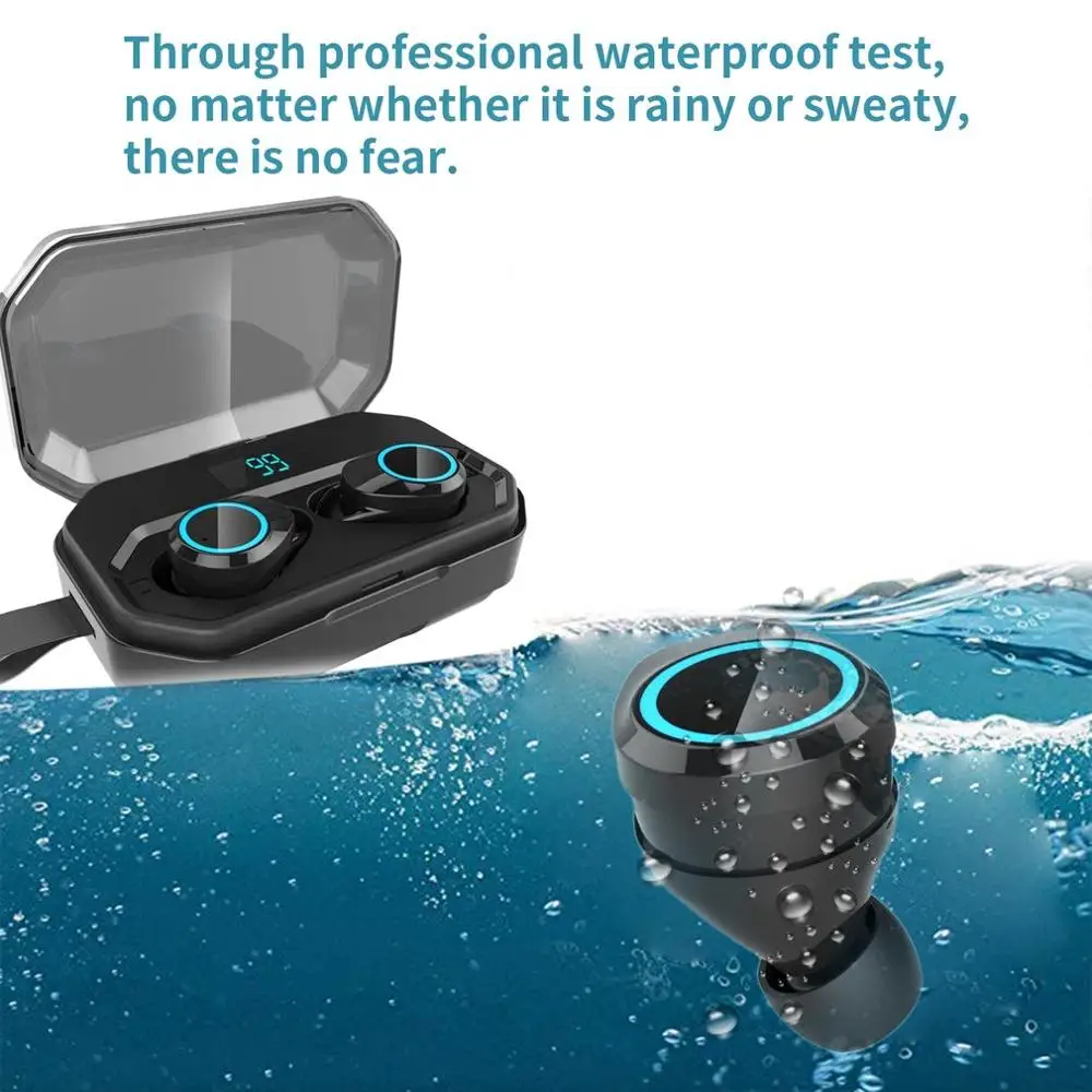X6 Tws Headset X6Pro/X11 Digital Touch Waterproof 2600Mah Large Battery Compartment Wireless Headset