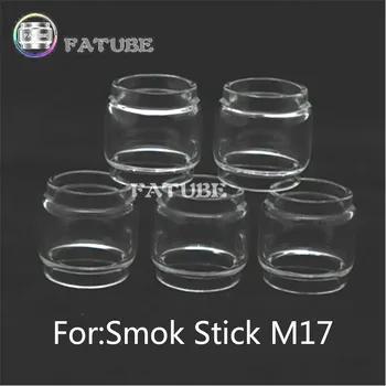 

5pcs FATUBE GLASS tubes Cigarette Accessories for Smoking Stick M17/Priv M17 Kit bubble glass Fatboy Tube 3ml