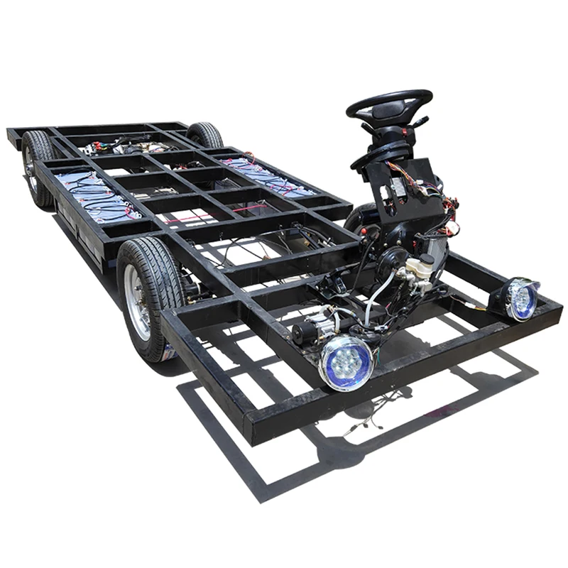 ElectricfourwheelerfoodtruckStreetviewsightseeingcarchassis