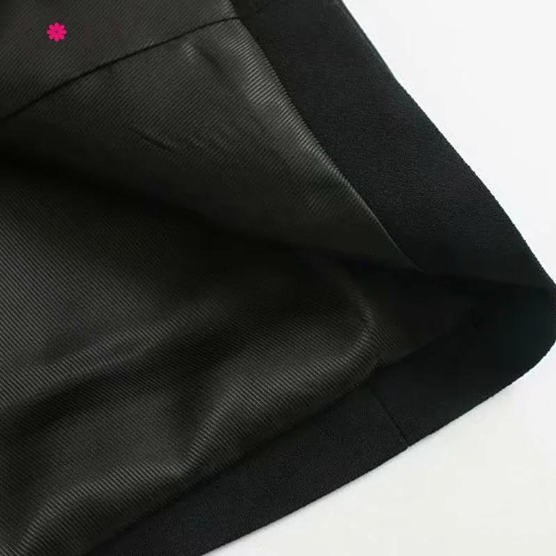 RZIV Autumn and winter women's suit casual solid color double-breasted pocket decorative suit