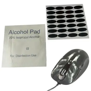 

28Pcs 0.6mm 11.6x4.8mm DIY Mouse Feet Mouse Skates For A4tech X7 X-760 Mouse