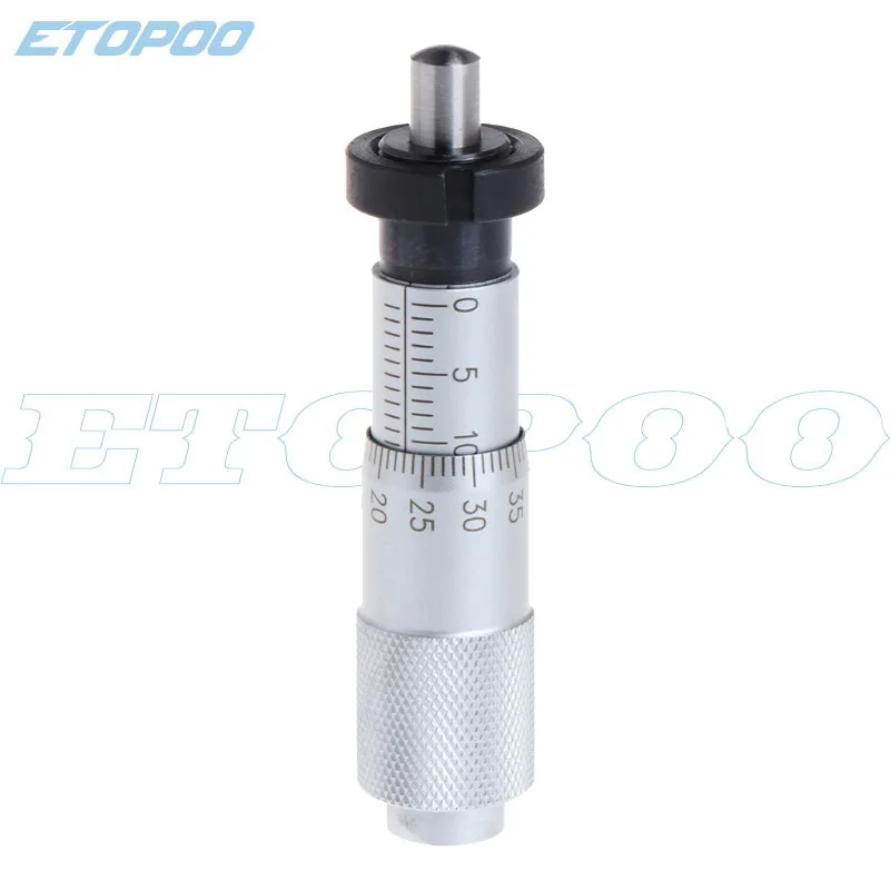 

Differential Head Micrometer Head 0-13mm Micrometer Head with Mounting Nut Flat round-Toe 0.01