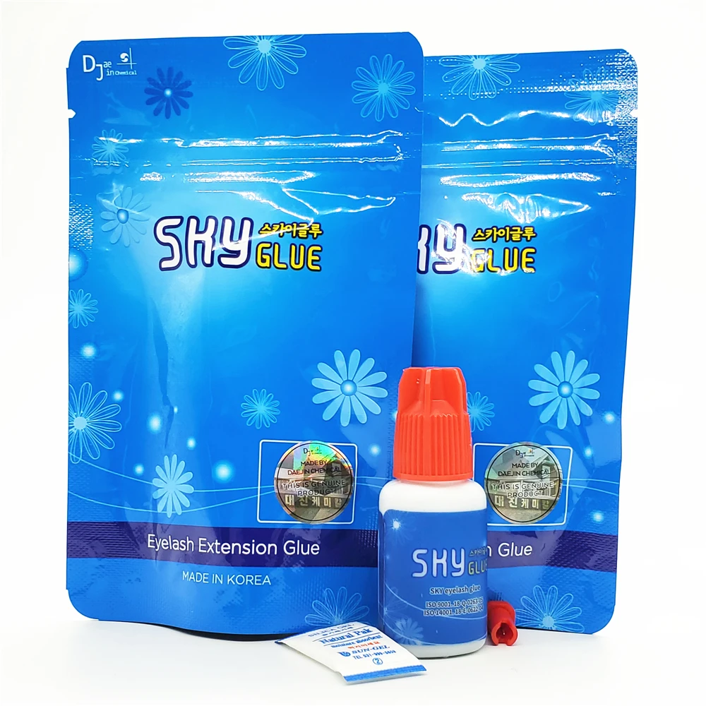 10 бутылок S+ клей для наращивания ресниц быстрая сушка S Plus SKY клей для наращивания ресниц срок службы 6~ 7 недель