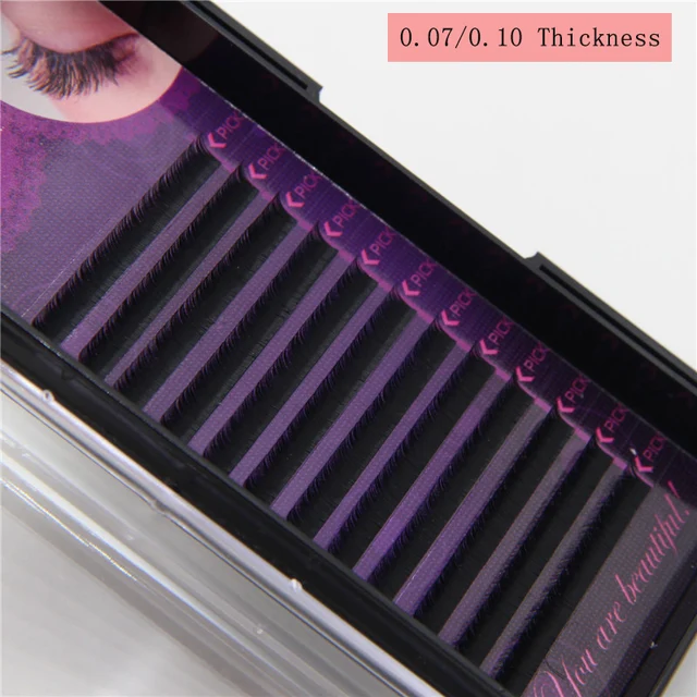 1 tray High quality J Curl B Curl C Curl Short  5mm 6mm 7mm Natural Long Under Eyelash Extention Makeup Lower Bottom Lashes 5