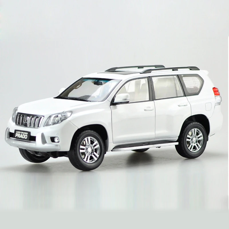 1:18 Toyota PRADO сплав модель автомобиля статические металлические модельные автомобили оригинальная коробка для коллекции подарков