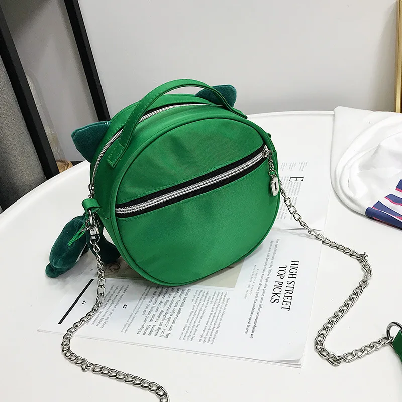 

2018 New Style Fashion Cute Cartoon Square Sling Bag Single-shoulder Bag for Women Two-Piece Set Bag a-Piece