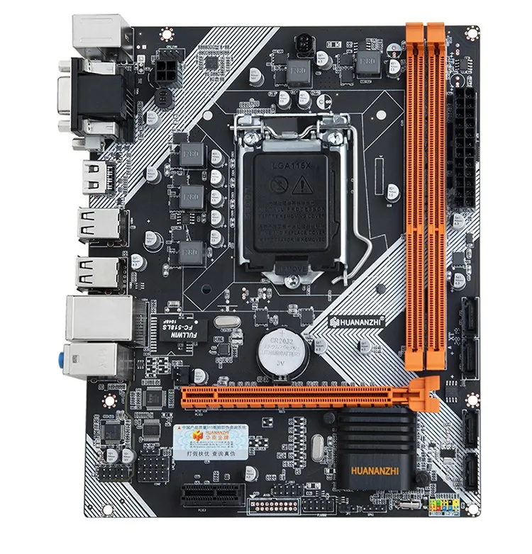 HUANANZHI B75 настольная материнская плата LGA1155 для i3 i5 i7 cpu поддержка памяти ddr3