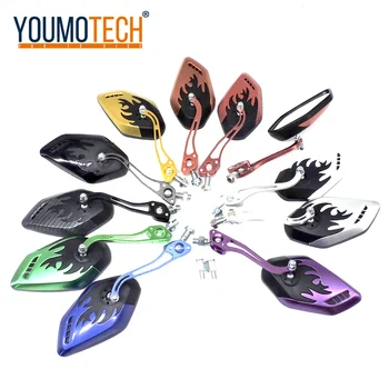 

2PCS/Set Universal Motorcycle Rearview Mirrors Motorbike 360 Degree Rotation Motorcycle Motorbike Scooter Side Mirrors 8 / 10mm