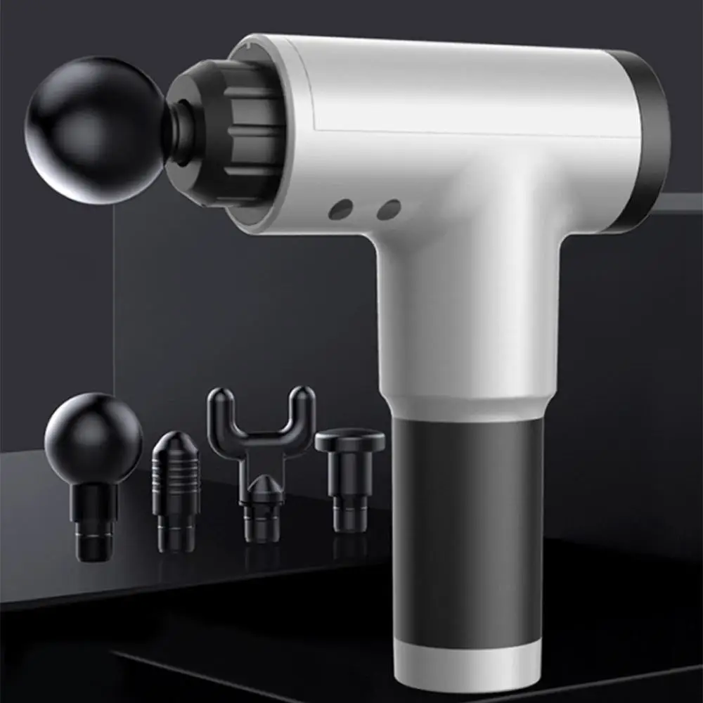 3200r min Electric Muscle Massager Therapy Fascia massage gun Deep Vibration Muscle Relaxation Fitness Equipment With 1 3200r min Electric Muscle Massager Therapy Fascia massage gun Deep Vibration Muscle Relaxation Fitness Equipment With 3