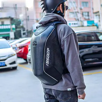 

Waterproof Motorcycle Racing Backpack Multifunction Motorcycle Rear Seat Bag High Capacity Rider Hard Shell Motorbike Backpacks