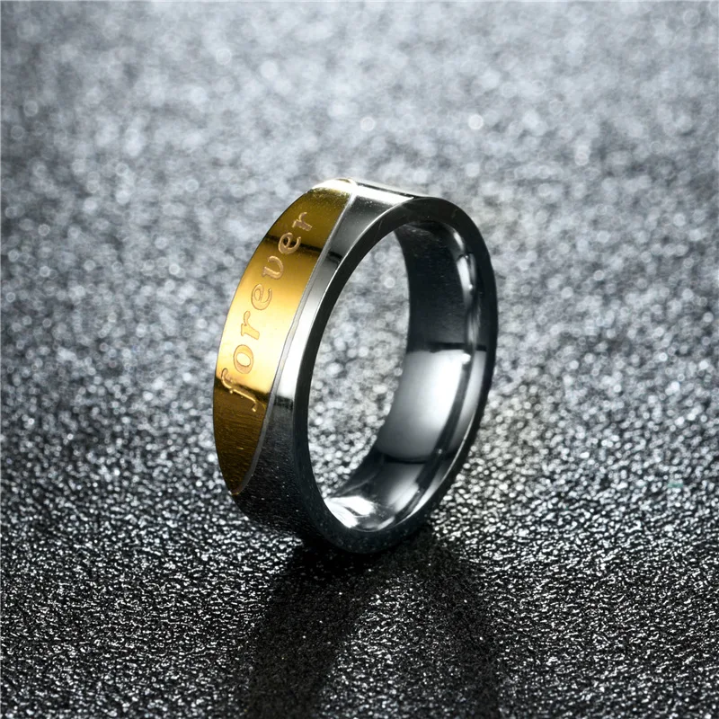 Новинка, кольцо из нержавеющей стали с надписью MARRY ME YES, классическое черное розовое Золотое кольцо для пары, юбилейное ювелирное изделие, подарок