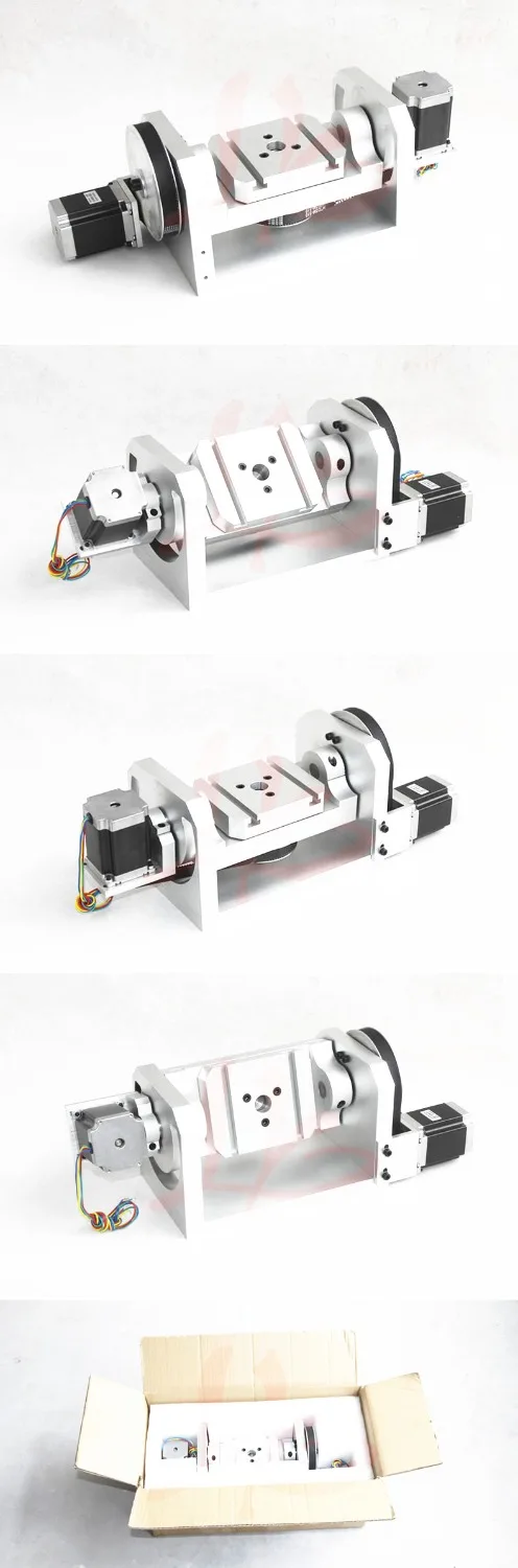 4D фрезерный станок с ЧПУ часть 4th axis/5th(aixs, роторный)+ T со столом для ЧПУ