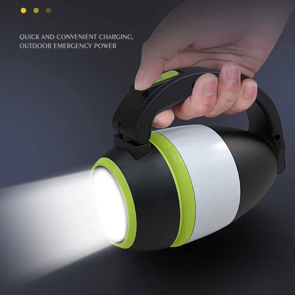 

Camping Light Rechargeable Lamp Light USB Charge Portable Emergency Night Market Light Outdoor Camping Home Camping Equipment