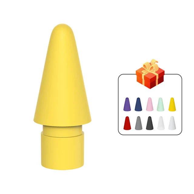 For Apple Pencil Tip Spare Nib Replacement Tip For Apple Pencil 1st 2nd Generation For Punta Apple Pencil 2nd Nib Stylus Pen Tip 1Pcs - Yellow
