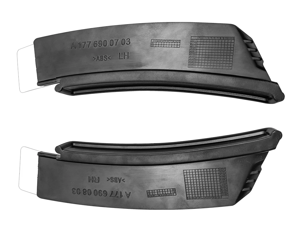 For Mercedes Benz A Class W177 Hatchback A180 A250 A35 + Rear Bumper Trim Lip Spoiler Stickers Wheel Eyebrow Fender Canards