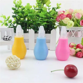 

New Baby Airpump type Health Care Manual silicone Solid Nasal Aspirator Infant Nasal Suction device for 0-2Years