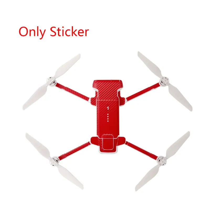 F 1 комплект ПВХ водоотталкивающая наклейка для Xiaomi Fimi X8 SE Drone защита кожи аксессуар - Цвет: F