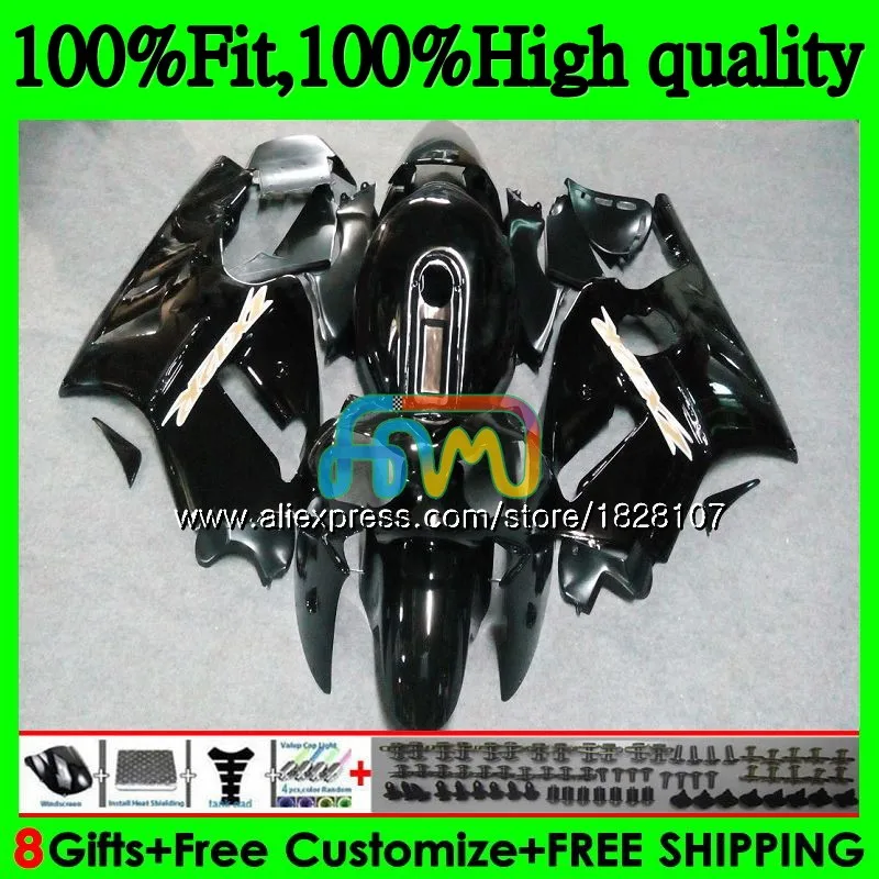 Инъекции для ZX1200 C ZX 1200 12R 1200CC 00 01 20BS. 47 ZX 12 R ZX-12R ZX12R 00 01 черный глянец 2000 2001 OEM обтекатели