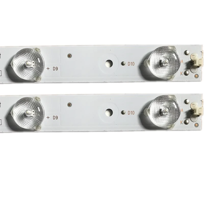 2 шт./лот светодиодный подсветка полосы для ГК H32DB3100T полосы HK32D10A-ZC21A-03 10 лампы 625 мм