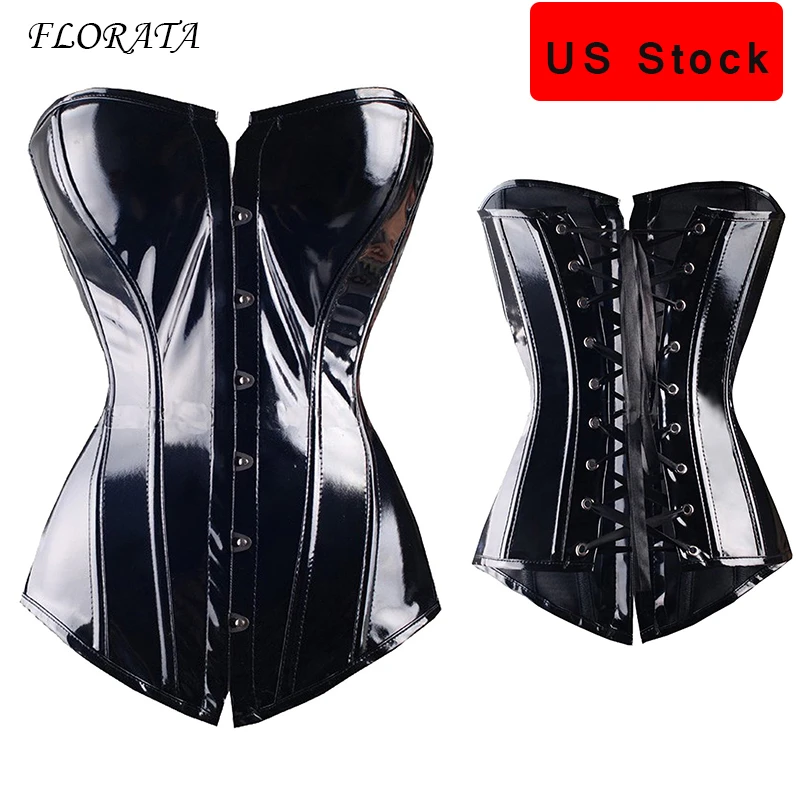 pvc corset top