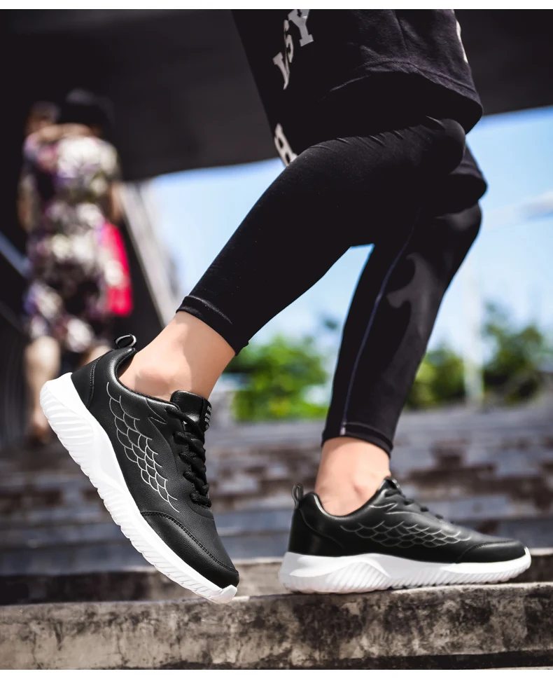 Мужская повседневная обувь; модная Гибкая кожаная обувь; Zapatos De Hombre; прогулочная Спортивная беговая Обувь; большие размеры 48-47