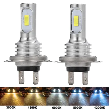 

Muxall CSP Super Turbo LED H4 H11 H8 h7 HB3 9005 HB4 9006 Car Headlight Bulbs Auto fog lamp projector 6000K White nebbia 12000LM
