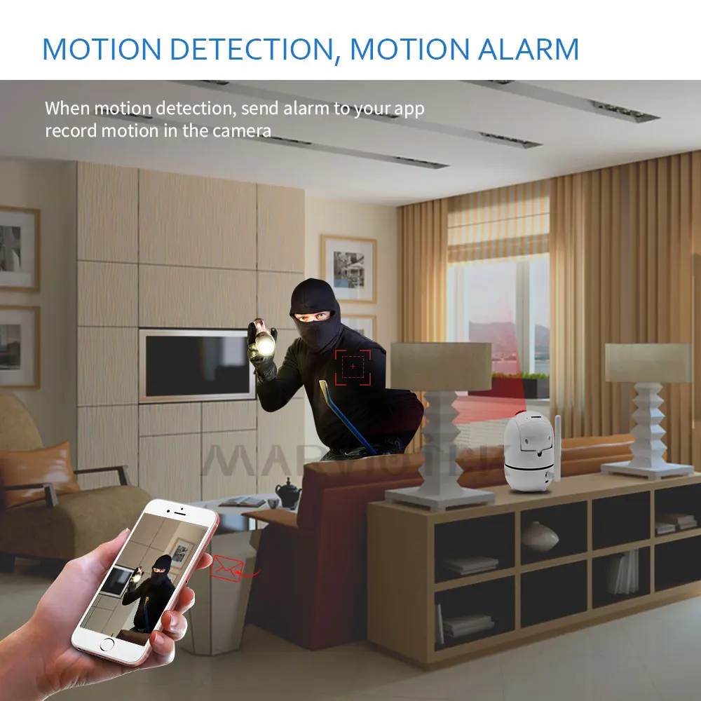 1620P Wireless IP Camera Wifi 360 CCTV Camera Mini Pet Video Surveillance Camera With Wifi Baby Monitor ycc365 1080P Smart Home