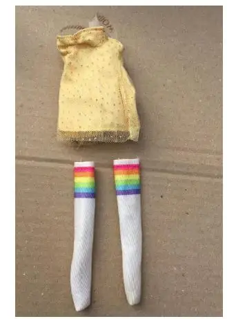 Original Rainbow Doll Accessories Replacement Hands Clothes Sock Shoes Boots Earing